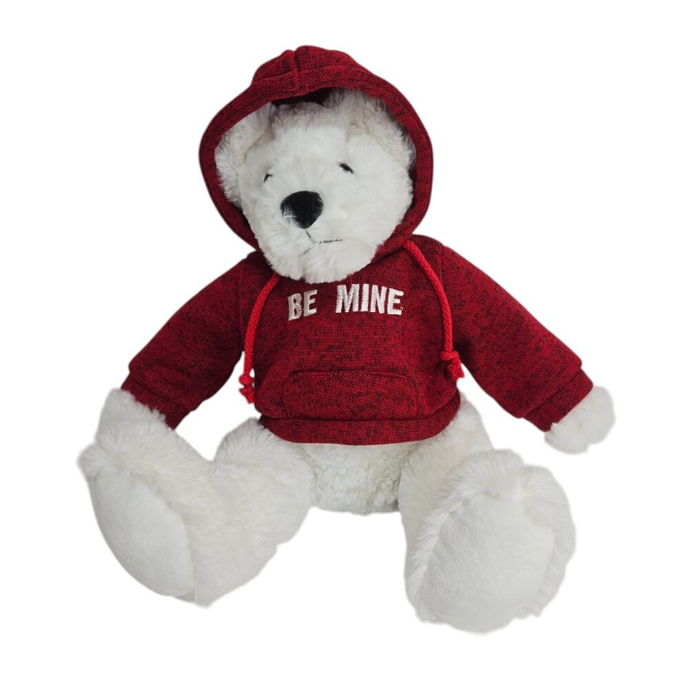 Be Mine Bear Red Hoodie Sweater